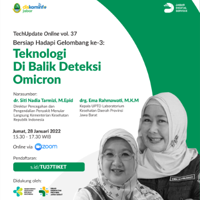 TechUpdate Vol 37 - Bersiap Hadapi Gelombang ke-3: Teknologi Di Balik Deteksi Omicron