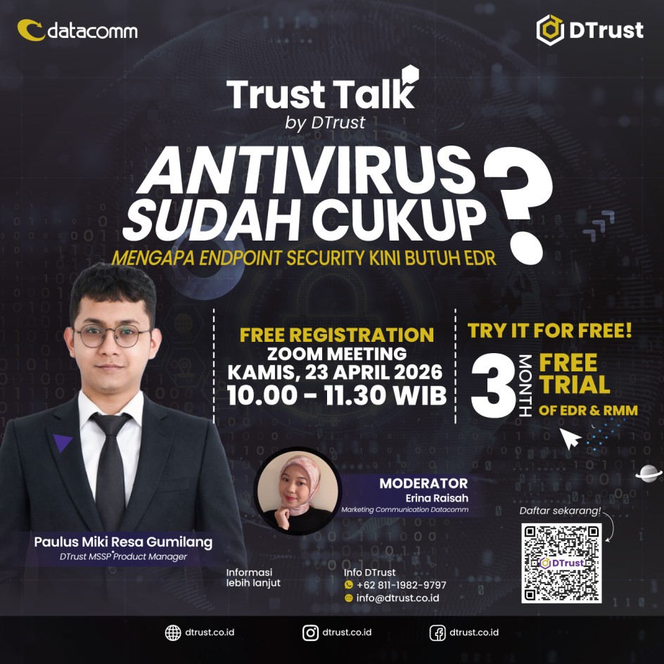 Antivirus Sudah Cukup? Mengapa Endpoint Security Kini Butuh EDR