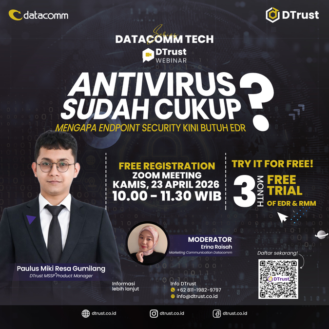 Antivirus Sudah Cukup? Mengapa Endpoint Security Kini Butuh EDR