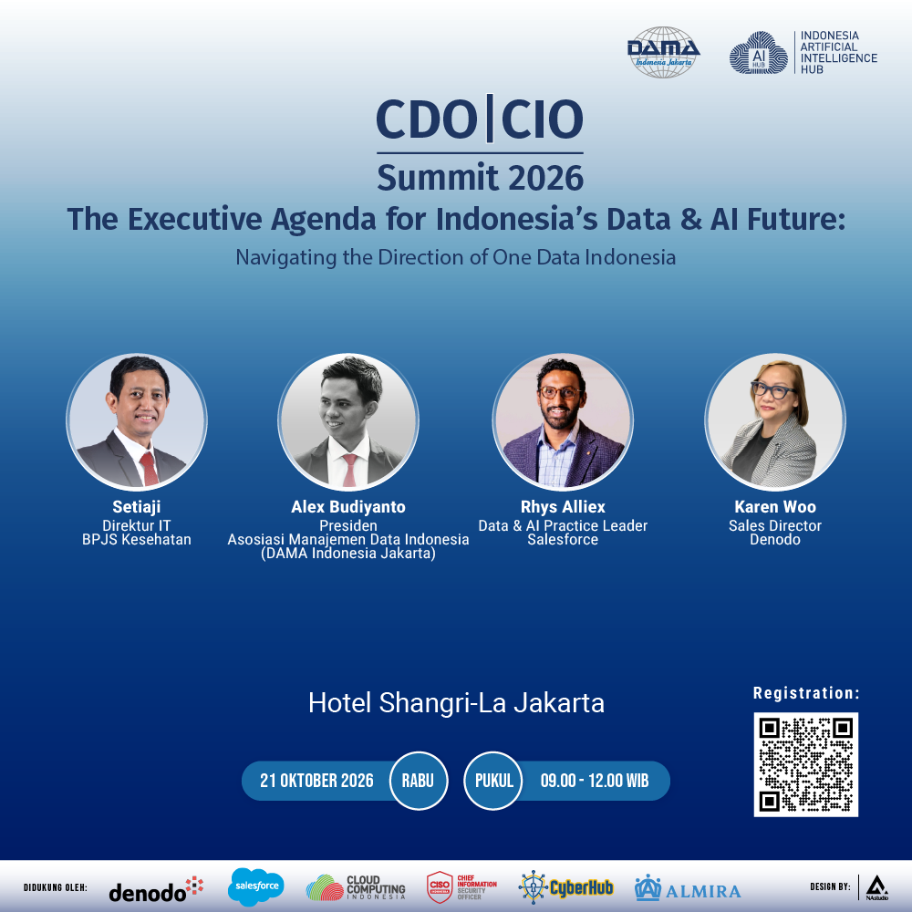 CDO|CIO Summit 2026: The Executive Agenda for Indonesia's Data & AI Future - Navigating the Direction of One Data Indonesia