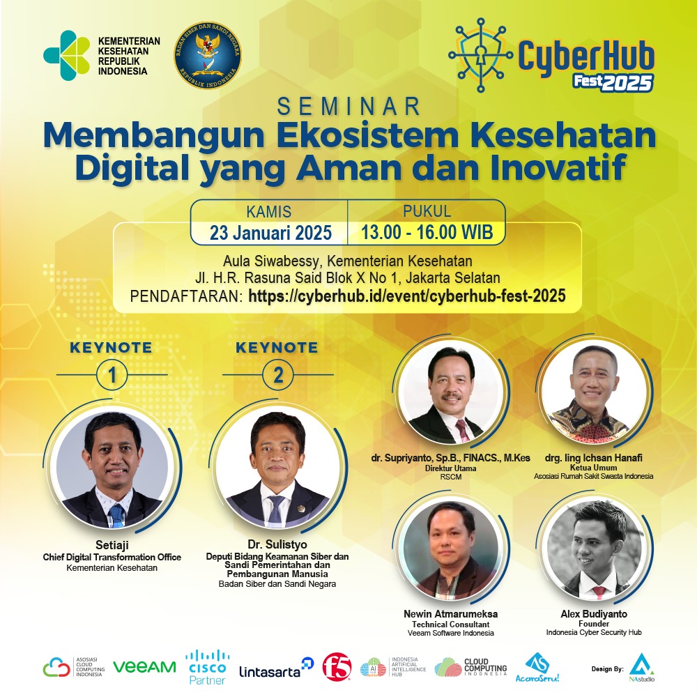 Seminar Membangun Ekosistem Kesehatan Digital yang Aman dan Inovatif