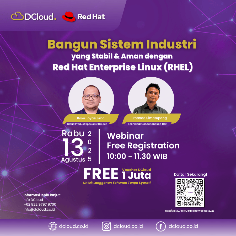 Bangun Sistem Industri yang Stabil dan Aman dengan Red Hat Enterprise Linux (RHEL)