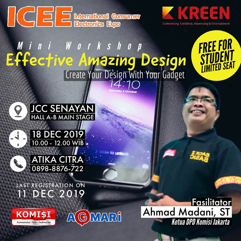 Mini Workshop: Effective Amazing Design, Create You Design With Your Gadget