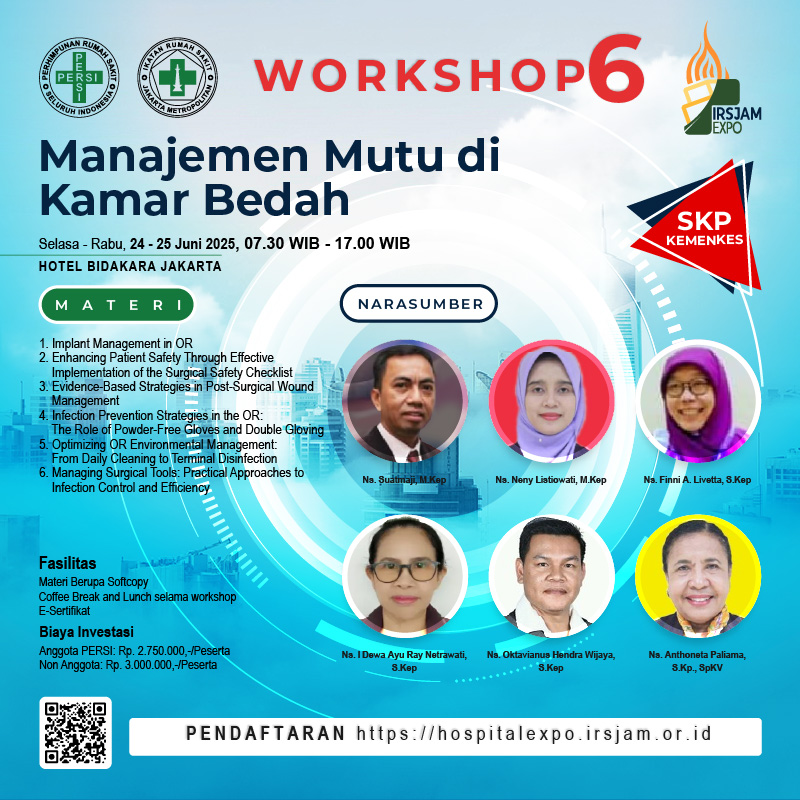 Workshop 6: Manajemen Mutu di Kamar Bedah