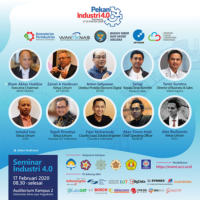 Pekan Industri 4.0 @ Yogyakarta: Seminar Industri 4.0