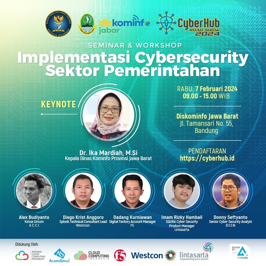 Roadshow 2024 (Bandung): Strategi dan Implementasi Cybersecurity di Sektor Pemerintahan