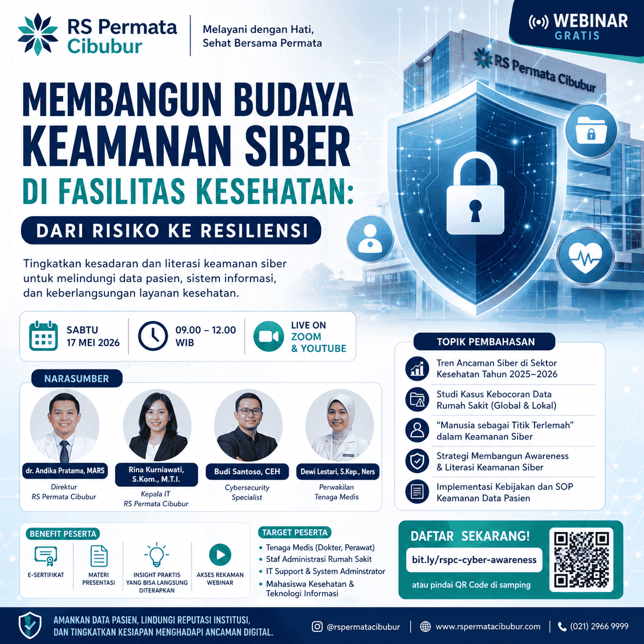Membangun Budaya Keamanan Siber di Fasilitas Kesehatan: Dari Risiko ke Resiliensi
