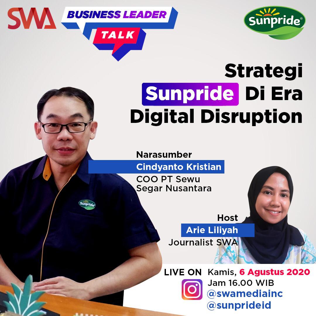 StrategiSunpride di Era Digital Disruption_LiveonInstagram