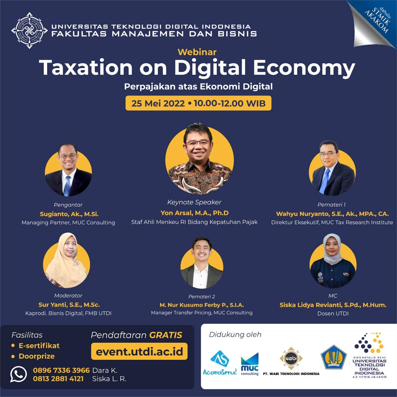 Taxation On Digital Economy - Universitas Teknologi Digital Indonesia