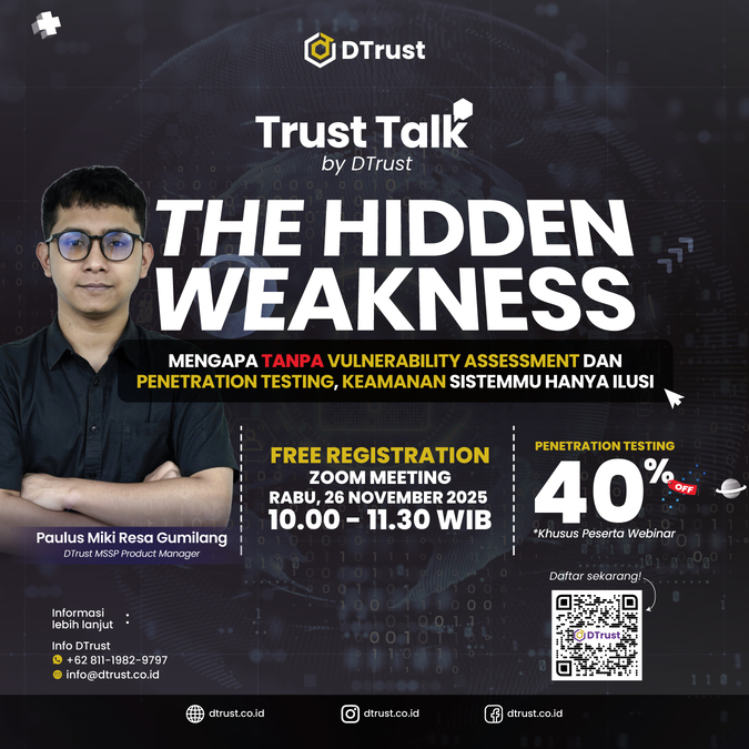 The Hidden Weakness: Mengapa Tanpa Vulnerability Assessment dan Penetration Testing, Keamanan Sistemmu Hanya Ilusi