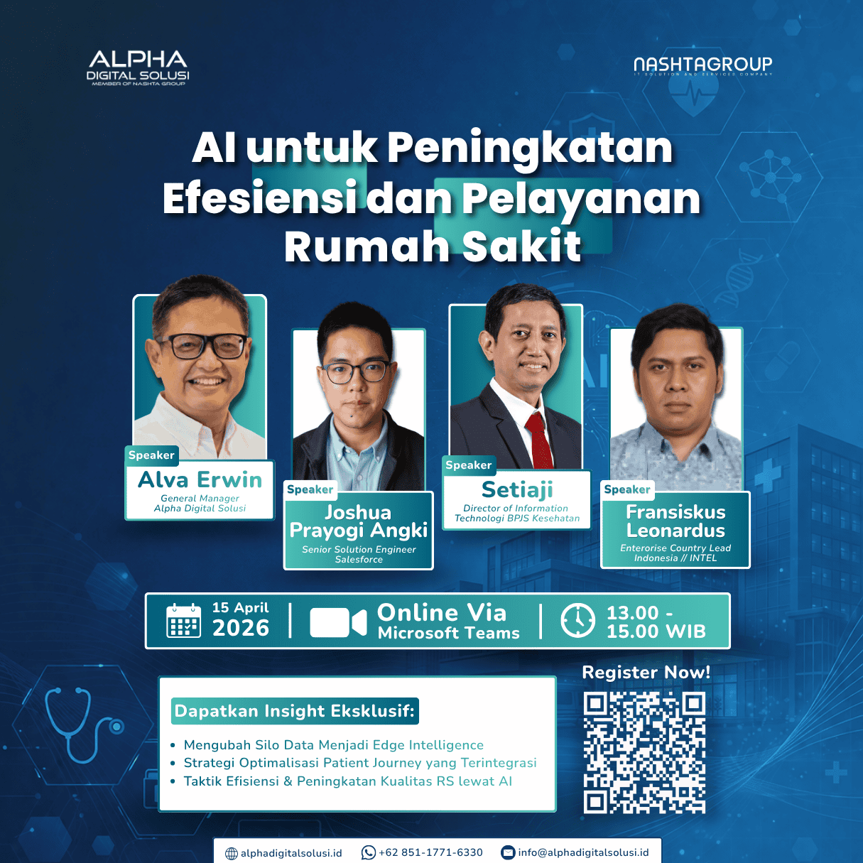 AI untuk Peningkatan Efesiensi dan Pelayanan Rumah Sakit