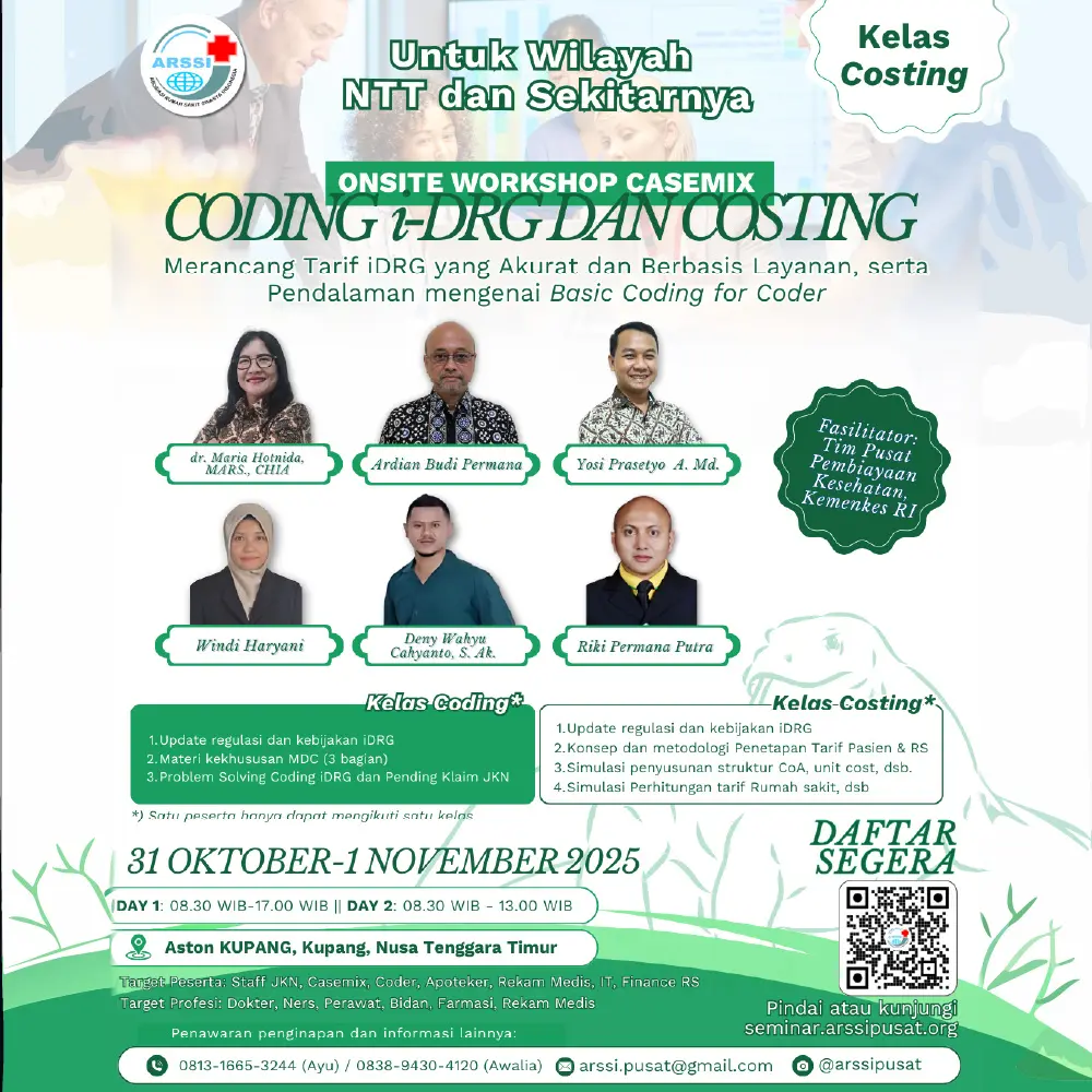 Onsite Workshop Casemix: Coding iDRG & Costing