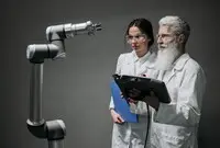 Ilustrasi Robot Medis