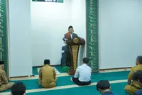 Pegawai Diskominfo Jatim Ikuti Kultum Ramadan